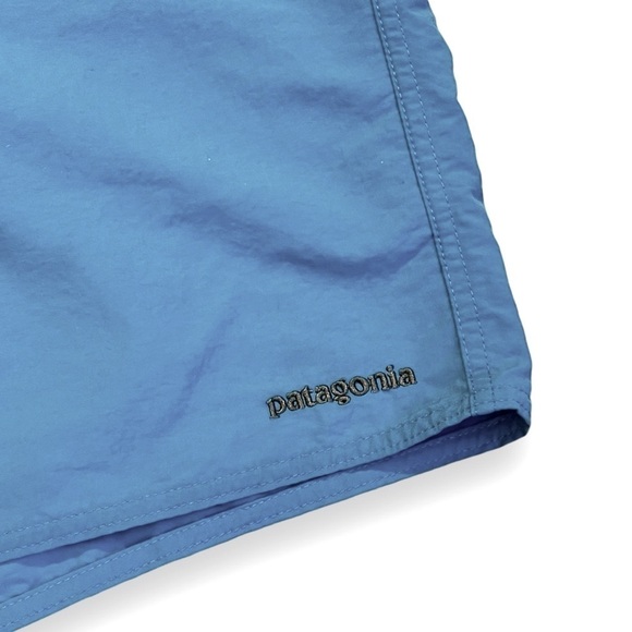 Patagonia Nylon Wavefarer Board Shorts 19" Swim Trunks Blue Unlined Beach SZ 38 - Picture 4 of 8